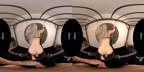 vr, virtual reality, babe, masturbation