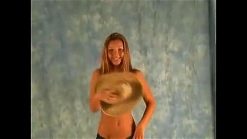 Christina model dancing floppy tits thumbnail