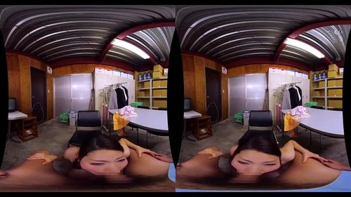 vr, virtual reality, asian, babe