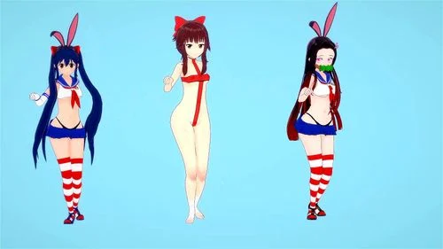 [HMV] Nezuko, Megumin, Wendy - S&M