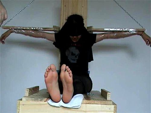 bondage, fetish, feet tickling, feet girl