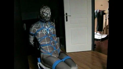 spiderman, amateur, bondage