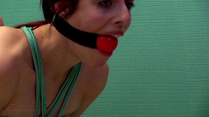 ballgagged