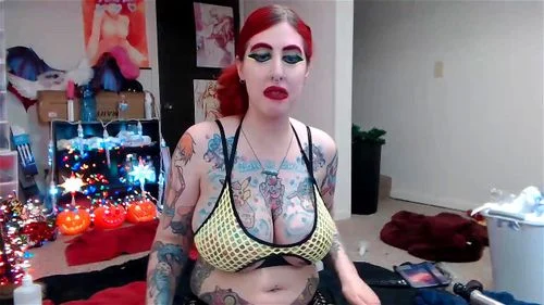 cb, big tits, busty, masturbation