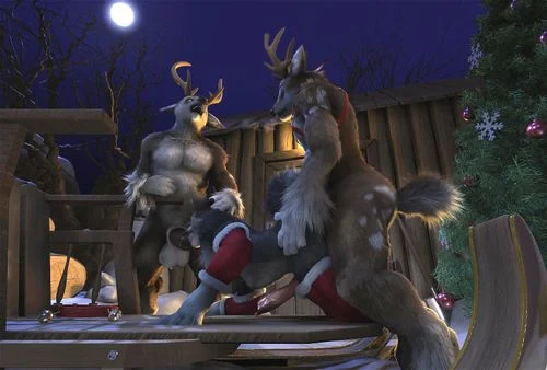 Watch Santa's Reindeer Spitroast HQ H0rs3 - Tranny, Shemale, Futanari Porn  - SpankBang