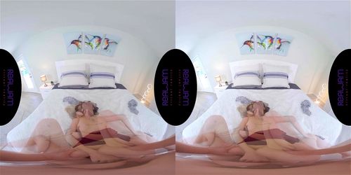 blonde, virtual reality, anal
