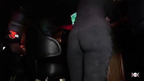 black pantyhose, ass, solo, farting girl