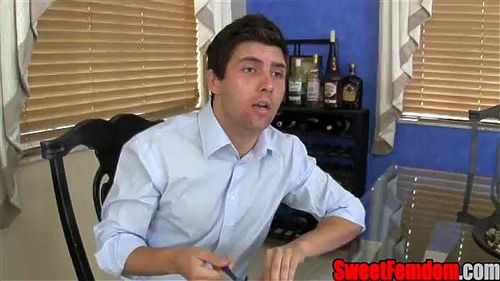 Sissy caught in the office - Sissy, Femdom, Pantybois Porn - SpankBang