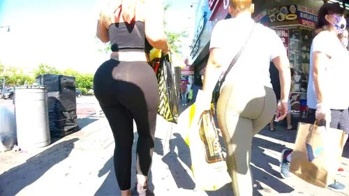 big ass, amateur, walking booty, public