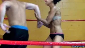 Sexy mixed wrestling  thumbnail