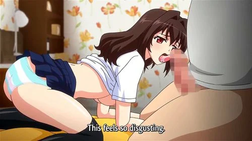 creampie, jitaku keibiin, big tits, hentai anime