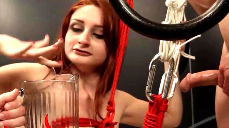 To much of rope and extreme BDSM submissive fuck To much of rope and extreme BDSM submissive fuck