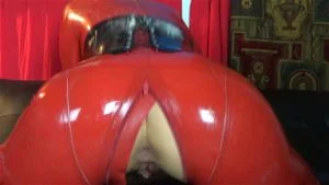 Latex Femdom POV thumbnail