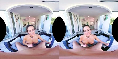 Abigail Mac, virtual reality, big tits, brunette