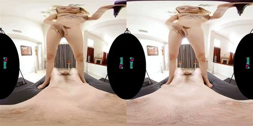 virtual reality, anna claire clouds, vr, babe