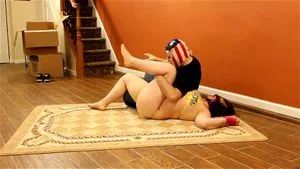 wrestling catfight thumbnail