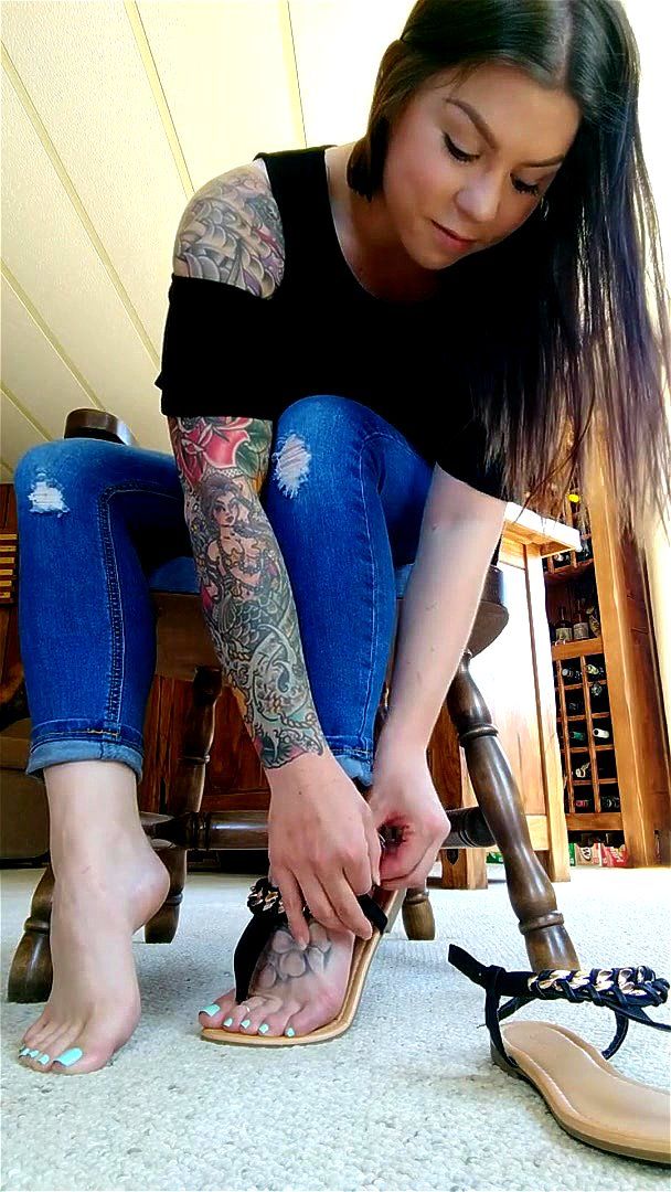 Self foot worship