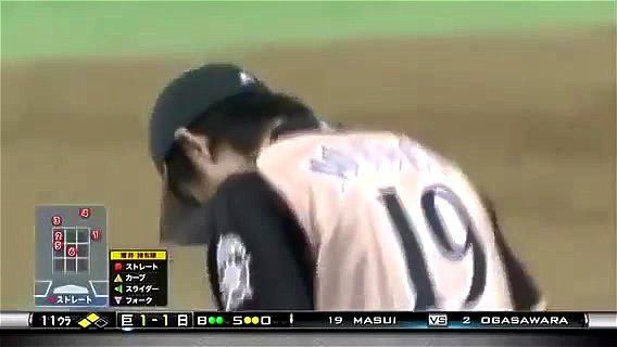 巨人小笠原 サヨナラホームラン Japanese Baseball Player HR