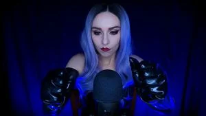 Asmr latex gloves Who Is She?