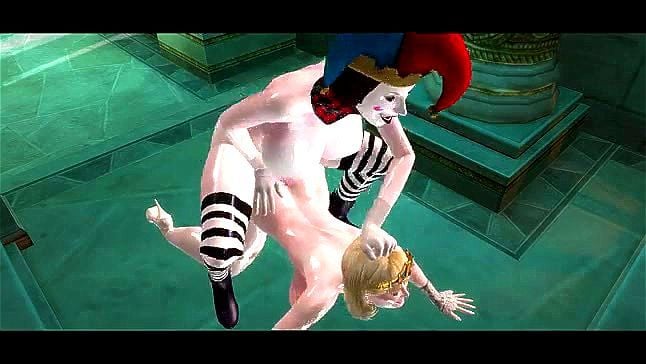 The queen's futanari clown The queen's futanari clown