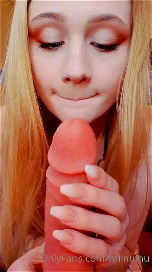 Dildo Blowjob Sloppy thumbnail