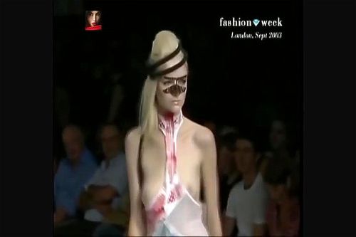 Catwalk seethrough fashion compilation - Catwalk, Nipples, Fashion Show Porn