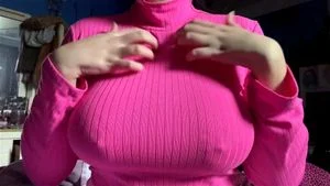 Watch ASMRisa Pink Turtle Neck Scratching Asmr Asmrisa Babe  