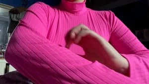 Watch ASMRisa Pink Turtle Neck Scratching Asmr Asmrisa Babe  