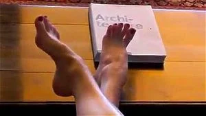 Sexy feet on the table