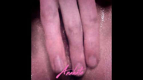 oiled pussy glitter play: Xnxx & Fingering Porn