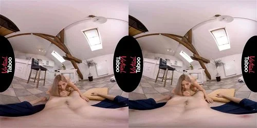 redhead, sexy girl, blonde, virtual reality