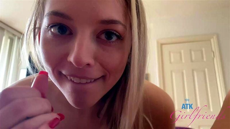 cute blonde pov