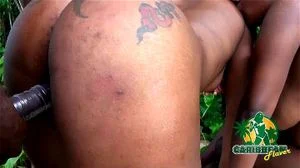 2 Jamaican Bitches Share A Dick thumbnail
