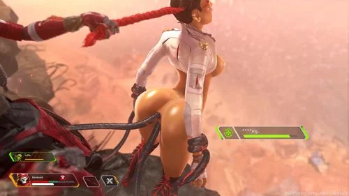 loba, thick, apex legends, anal
