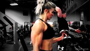BROOKE ENCE Beauty With Muscle.