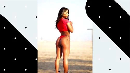 music compilation, muscle babe, fit athletic, brunette