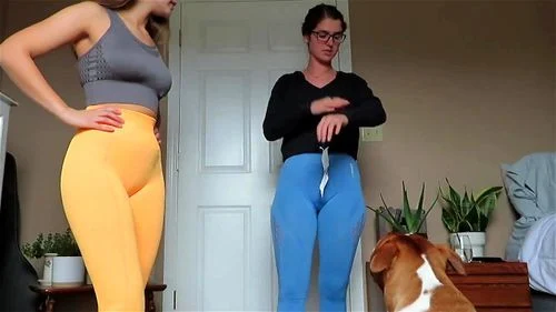Spandex leggings yoga pants thumbnail
