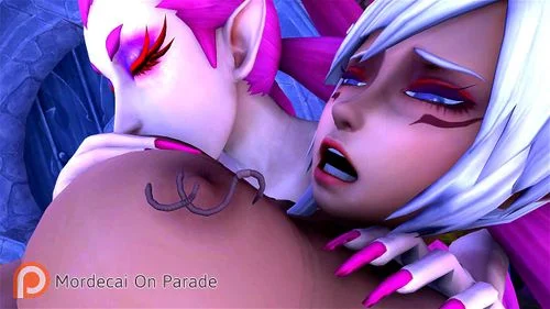 animation 3d, lesbian, insect, sfm