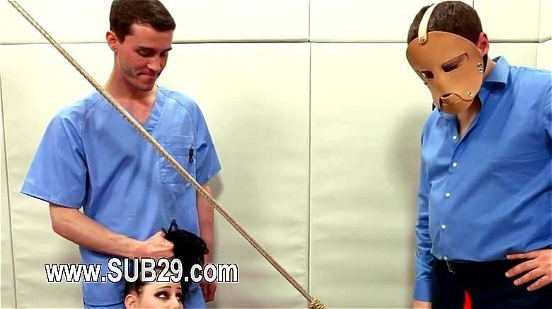 charming BDSM anal action in gangbang charming BDSM anal action in gangbang