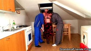 Kinky Mature Gangbang thumbnail