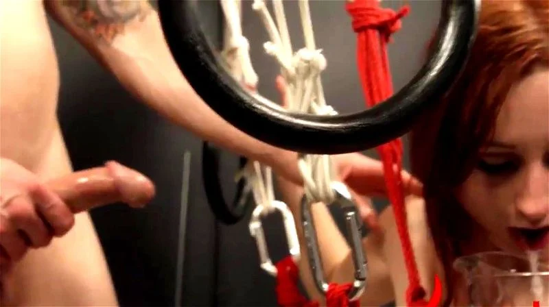 To much of rope and extreme BDSM submissive fuck To much of rope and extreme BDSM submissive fuck