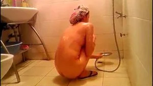 asian girl shower