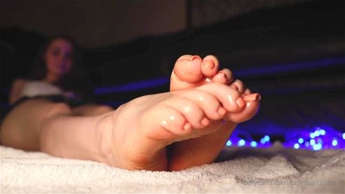 feet, amateur, oil, fetish