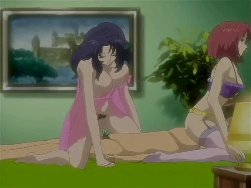 threesome, english dubbed, hentai uncensored, milf