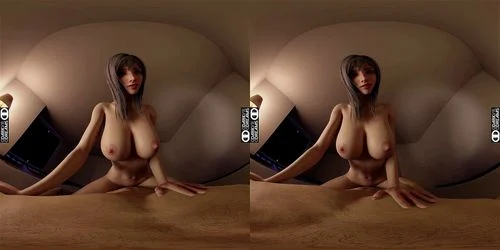 virtual reality, vr, big tits, vr hentai