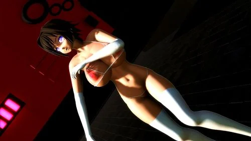 hentai anime, striptease, mmd 3d, hentai