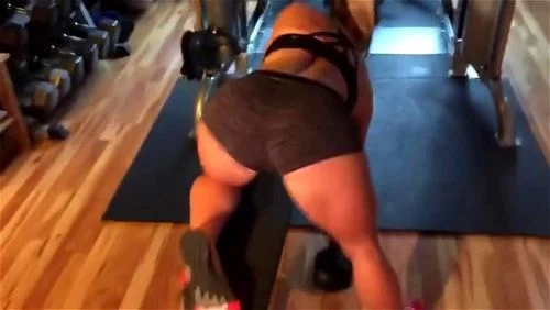 big tits, amateur, babe, gym