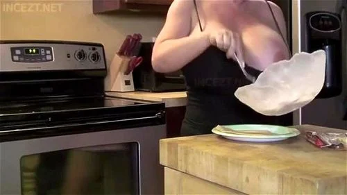 big tits kitchen joi