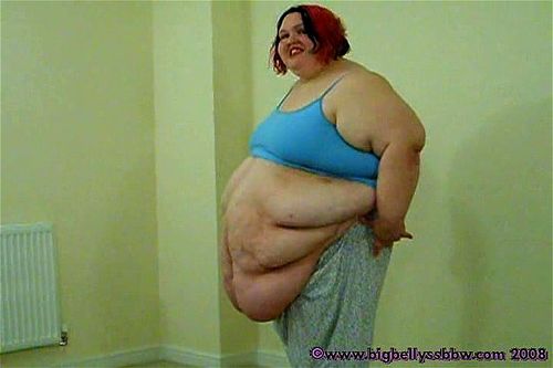 huge belly, solo, ssbbw, obese