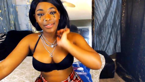 Young African slut with amazing body fucks both holes: Big Tits, Big Ass & Anal Porn
